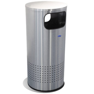 Contenedor de Acero para Basura Alto – Soluciones Mazal